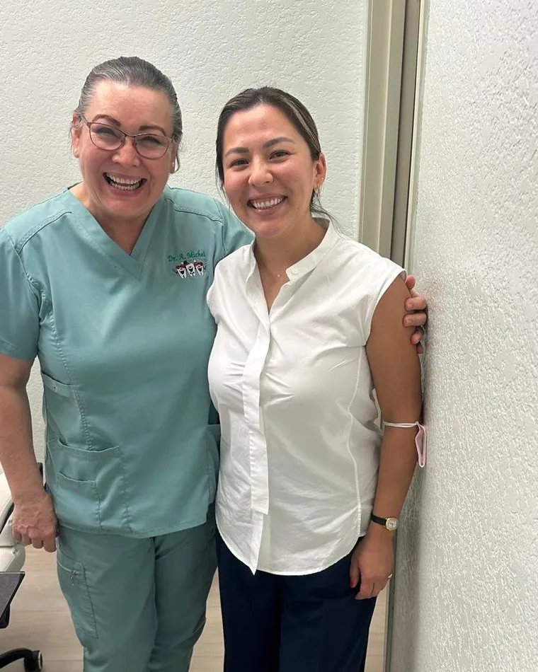 Dr. Ana Michel and Dr. Livier Mora at Huntington Park Smiles